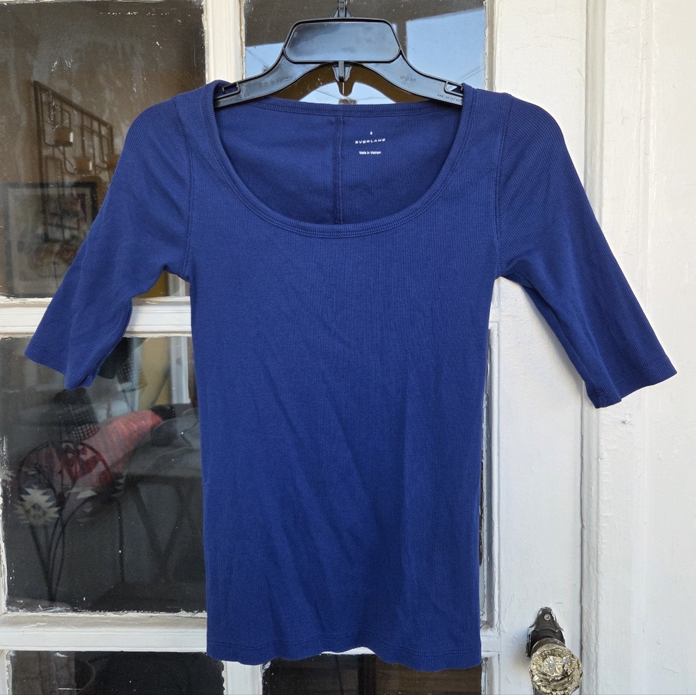 Everlane Royal Blue Tee